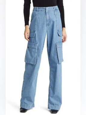Frame Denim relaxed straight Cargo Jeans